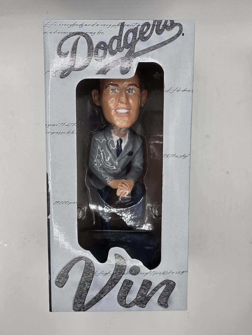 Vin Scully Bobblehead Dodgers MLB 2025 SGA 5/19/25 New In Box!